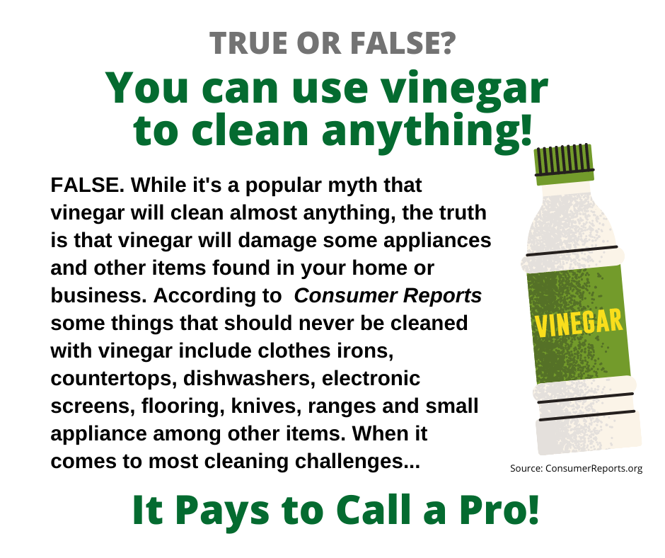 Chicopee MA - You Can Use Vinegar to Clean Anything?