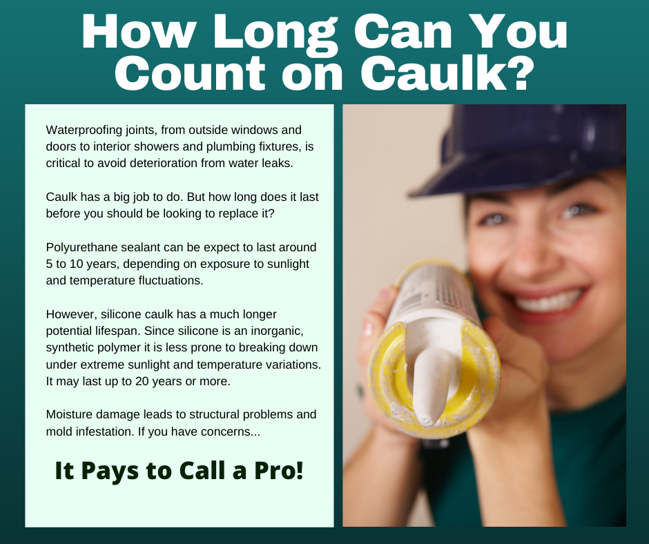 Pinellas & Hillsborough County FL - How Long Caulk Lasts