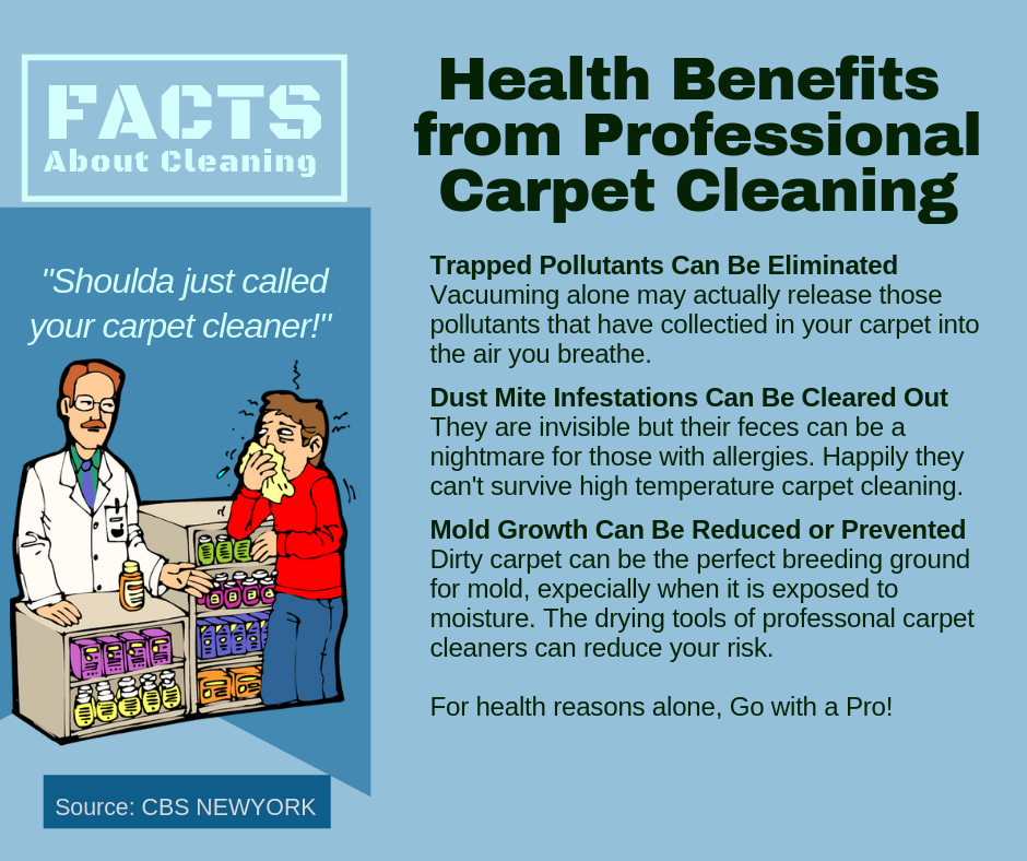 Mound MN: Professional Carpet Cleaning Health Benefits
