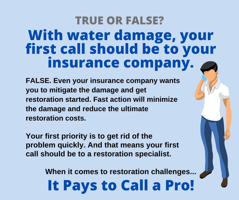 Ames IA - First Call a Restoration Specialist