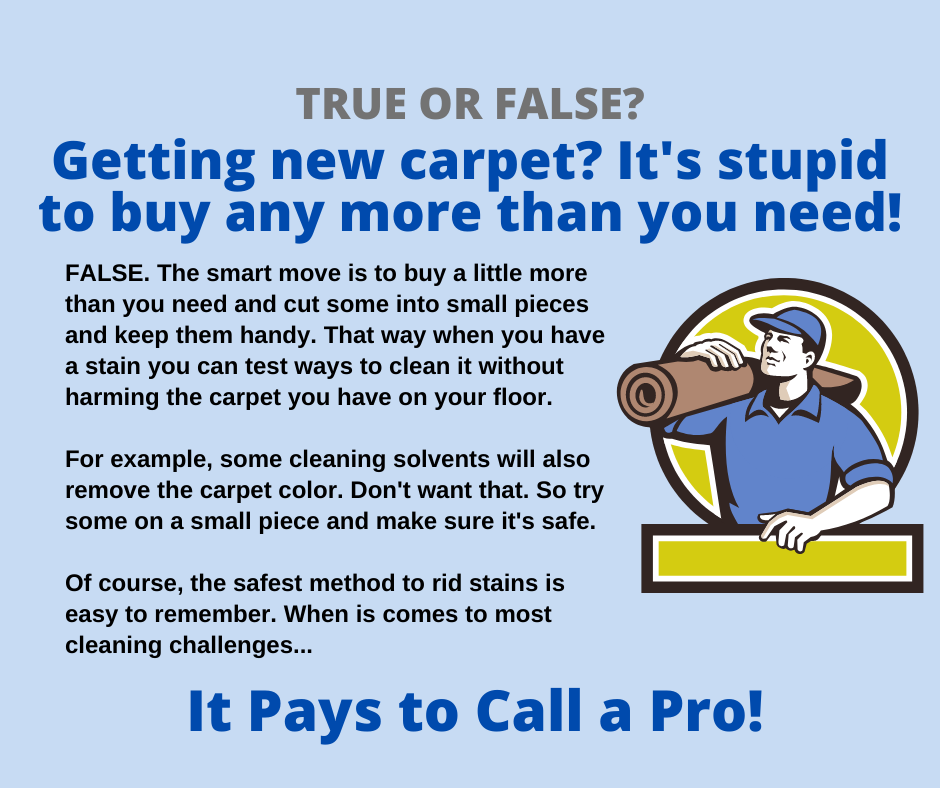 Naperville & Schaumburg IL – Buy More Carpet Than You Need