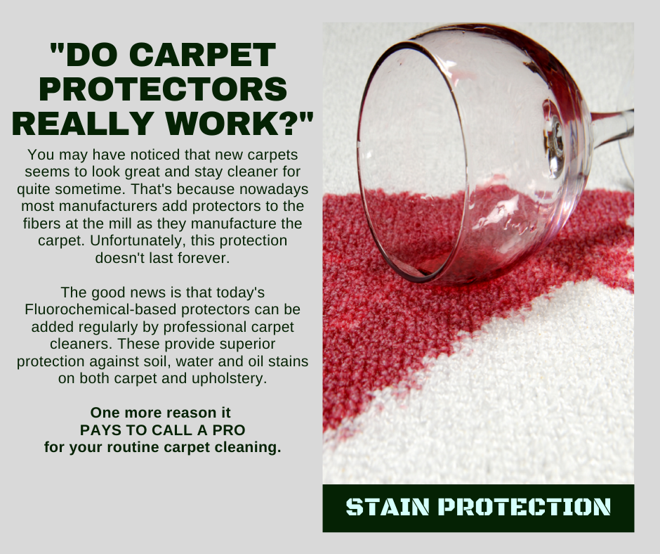 Nanaimo BC - Do Carpet Protectors Work?
