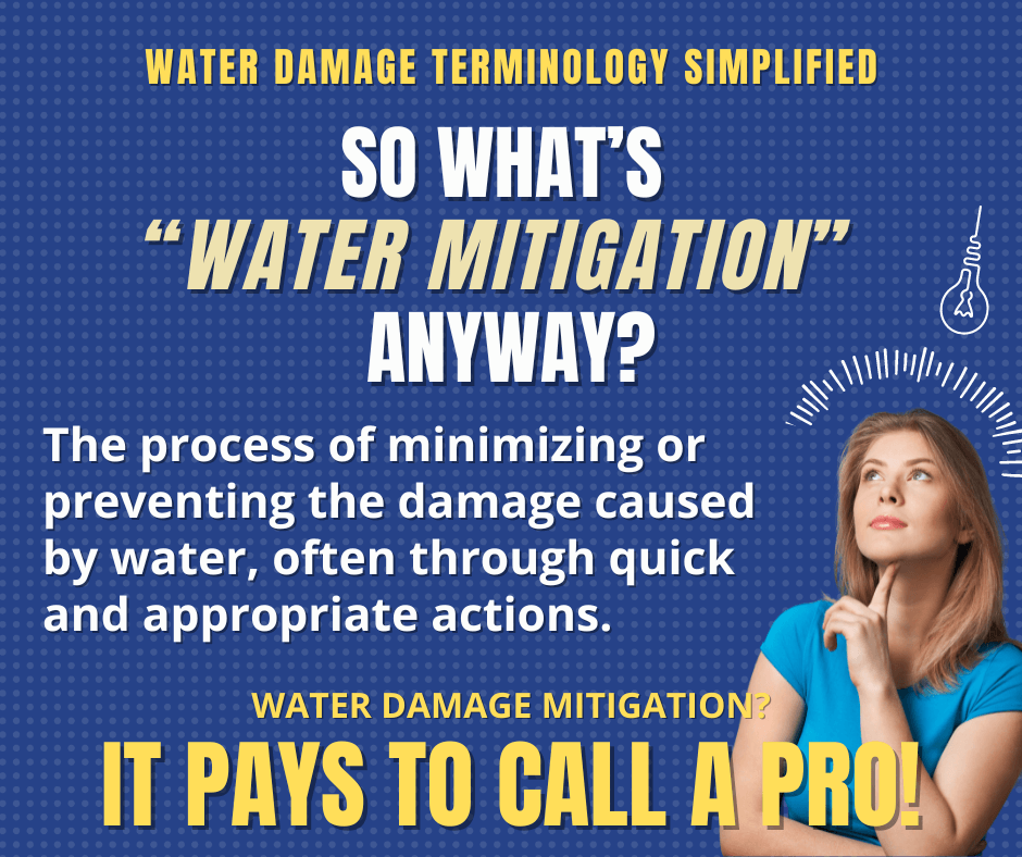 Medford NY - What is water mitigation?