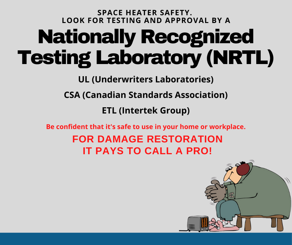 Fallbrook CA - Space Heater Testing Labs